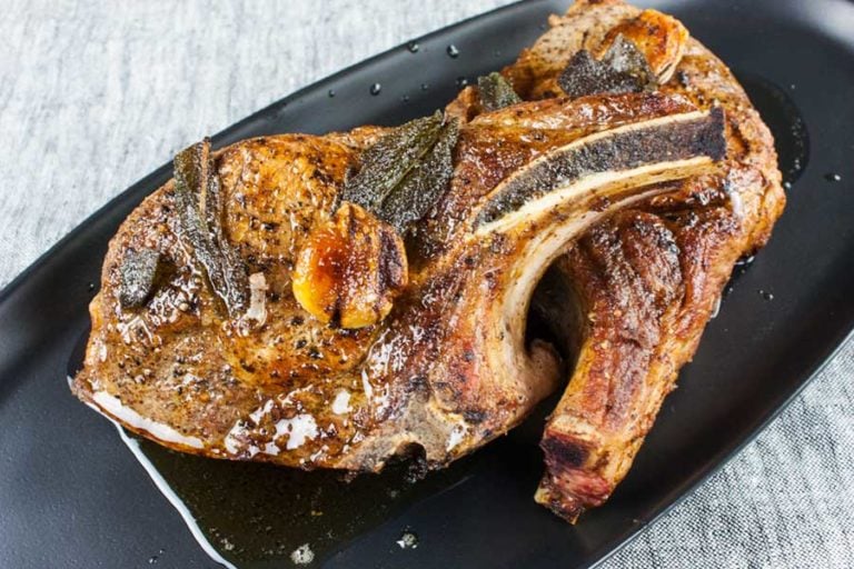 Thick Cut Bone-In Pork Chop Recipe