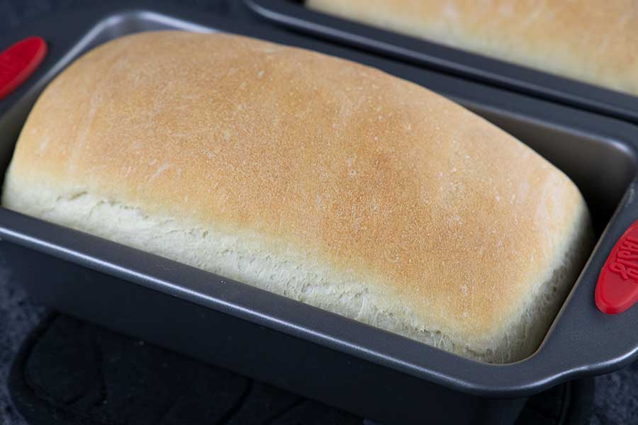 Fresh baked bread.
