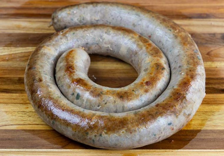 cooked Italian sausage