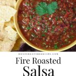 5-Minute Fire Roasted Salsa Recipe + Video - TSRI