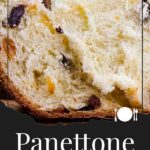 panettone close up