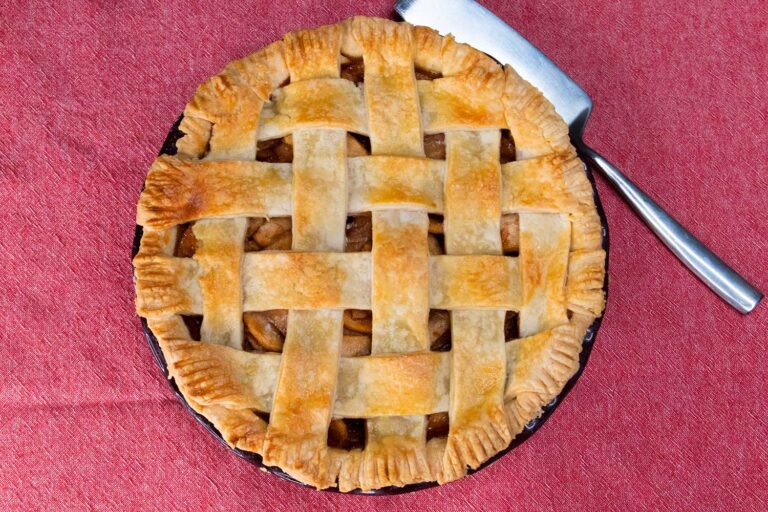 Lattice Crust Easy Apple Pie Recipe