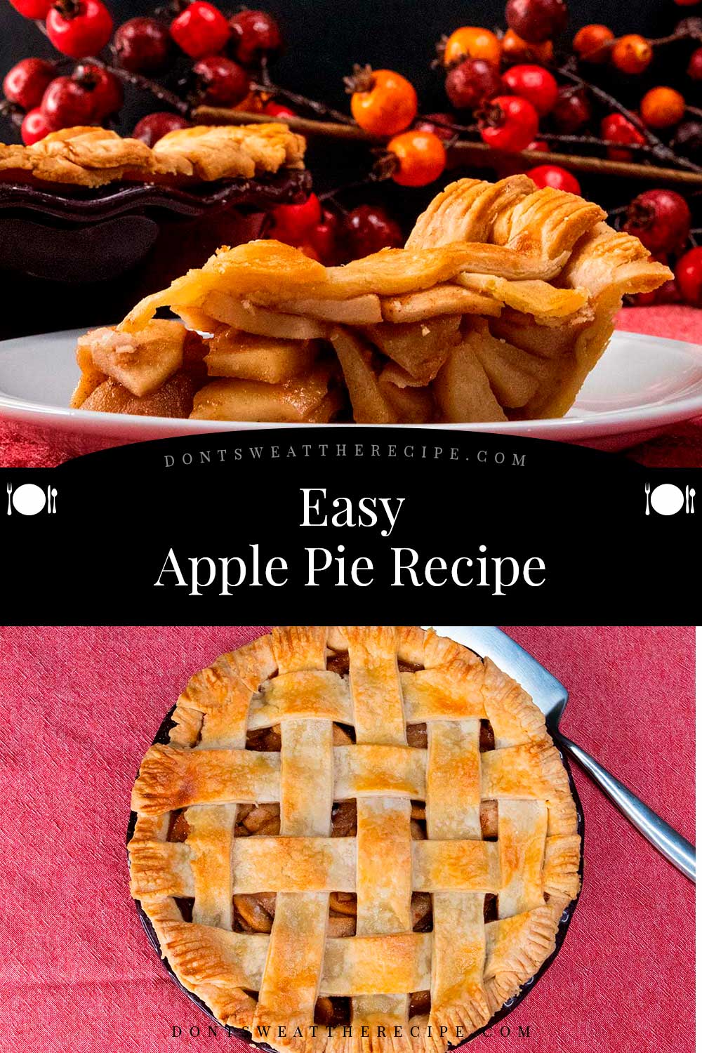 Lattice Crust Easy Apple Pie Recipe Don't Sweat The Recipe