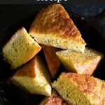 A very moist cornbread that really accentuates the flavors of Louisiana. The sweetness of the corn married with the spiciness of the creole seasoning goes perfectly together.