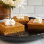 Creamy Pumpkin Pie Bars - Don't Sweat The Recipe