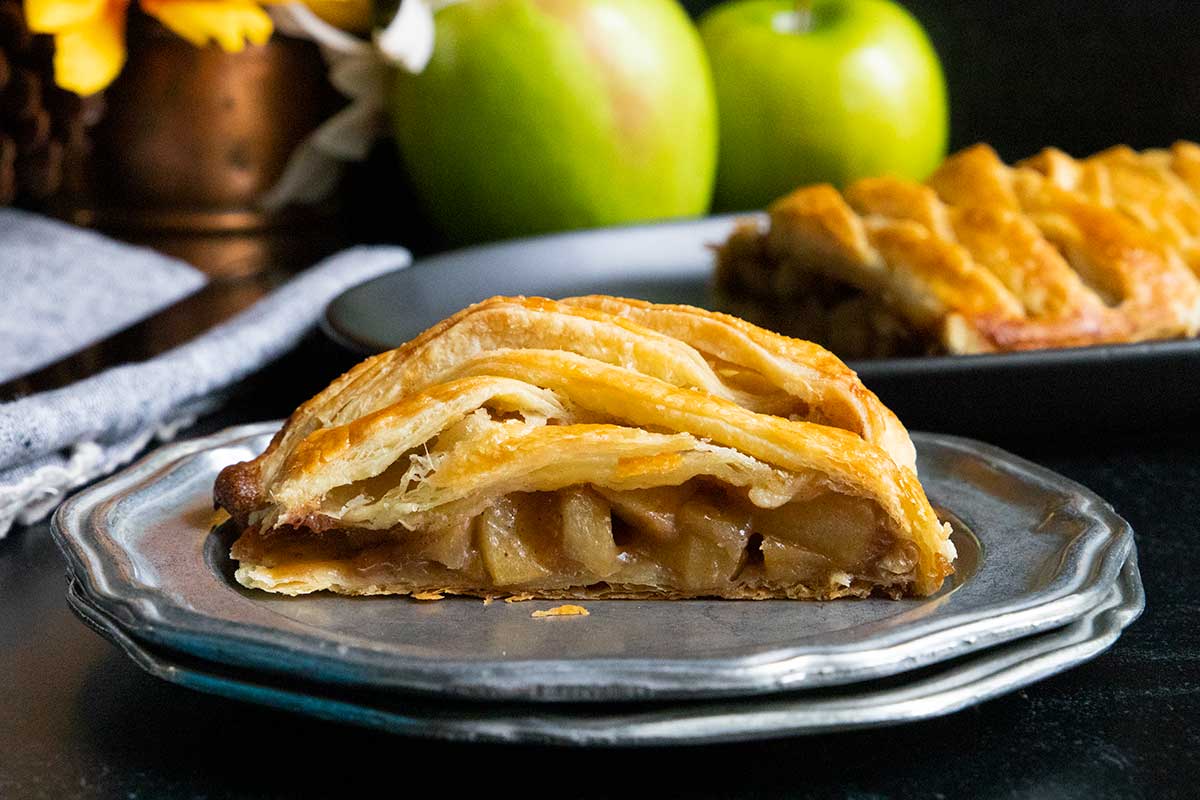 Apple Strudel in Puff Pastry Recipe-image