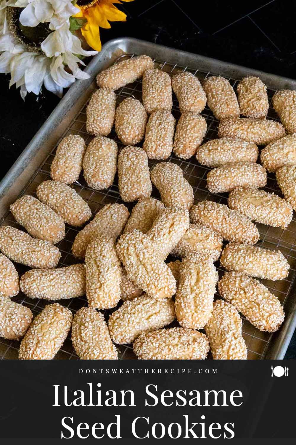 Italian Sesame Seed Cookies (Biscotti Regina) Don't Sweat The Recipe