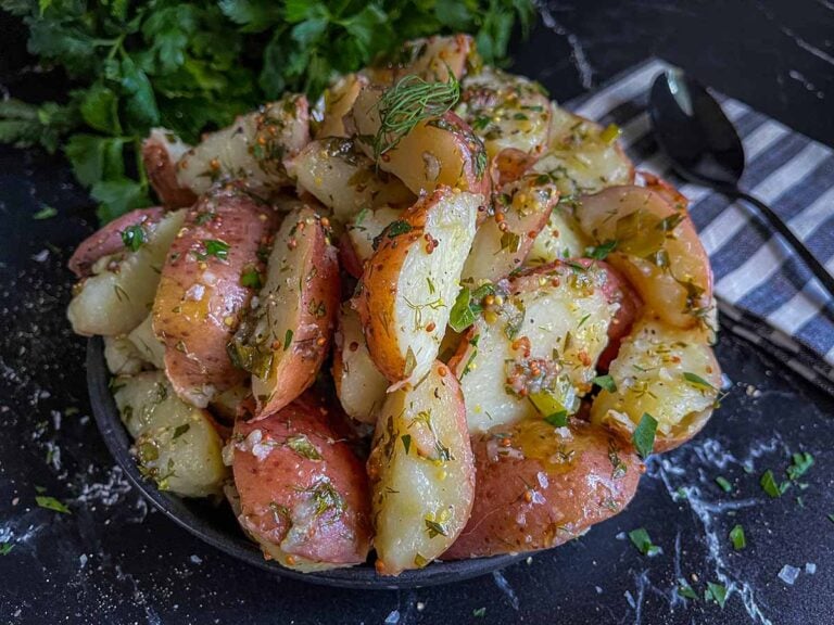 Herb Potato Salad (no mayo)