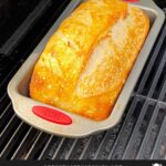 Baked sourdough on the smoker