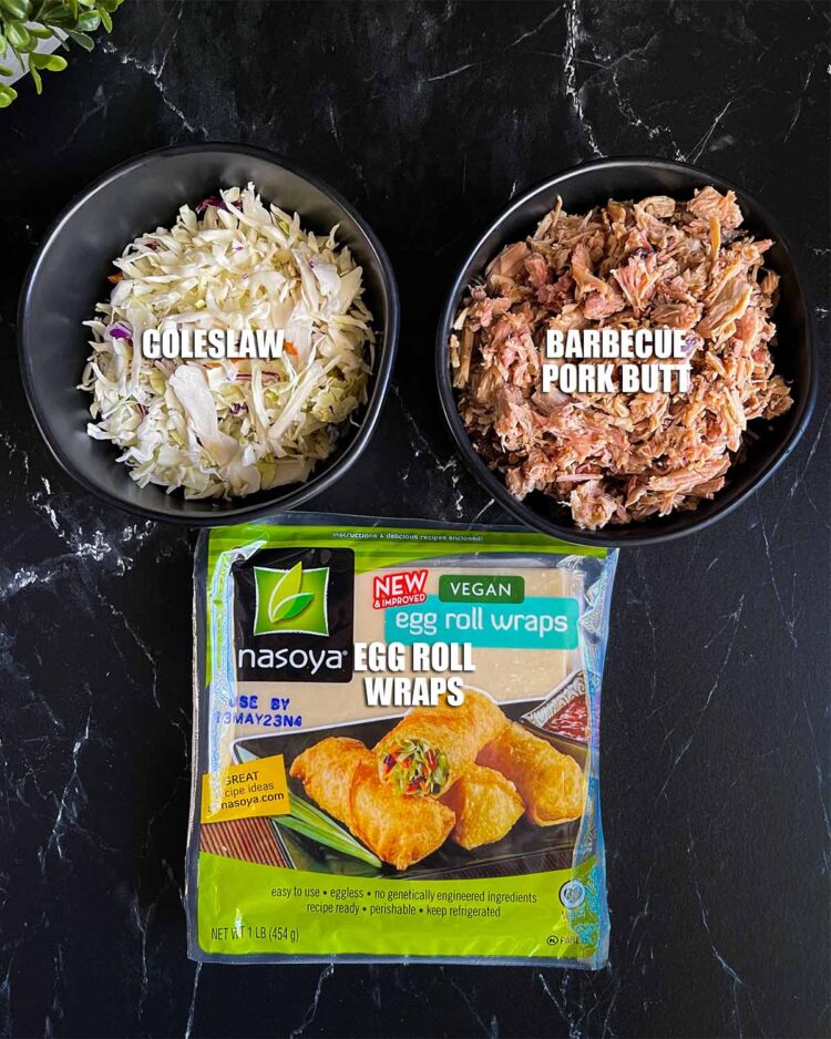 Redneck Egg Rolls (Pulled Pork Egg Rolls) Don't Sweat The Recipe