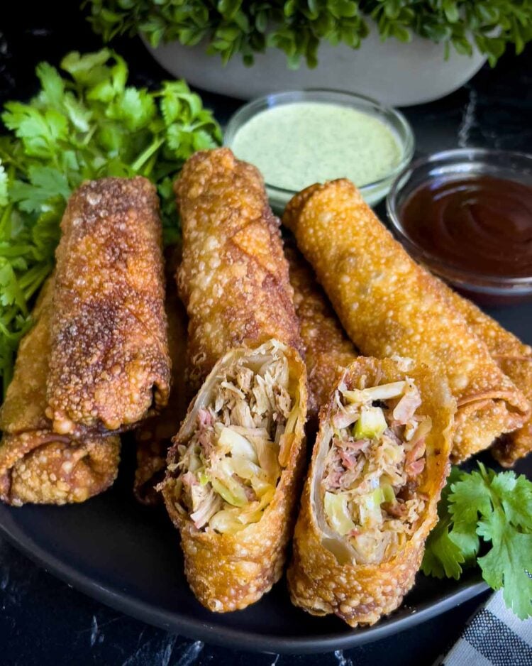 Redneck Egg Rolls (Pulled Pork Egg Rolls) Don't Sweat The Recipe