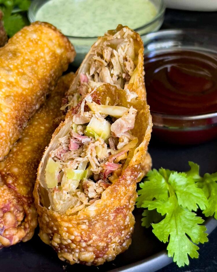 Redneck Egg Rolls (Pulled Pork Egg Rolls) Don't Sweat The Recipe
