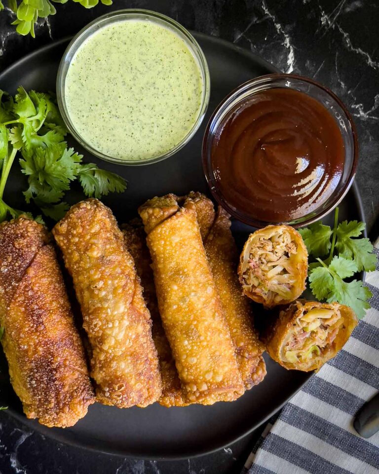 Redneck Egg Rolls (Pulled Pork Egg Rolls) Don't Sweat The Recipe