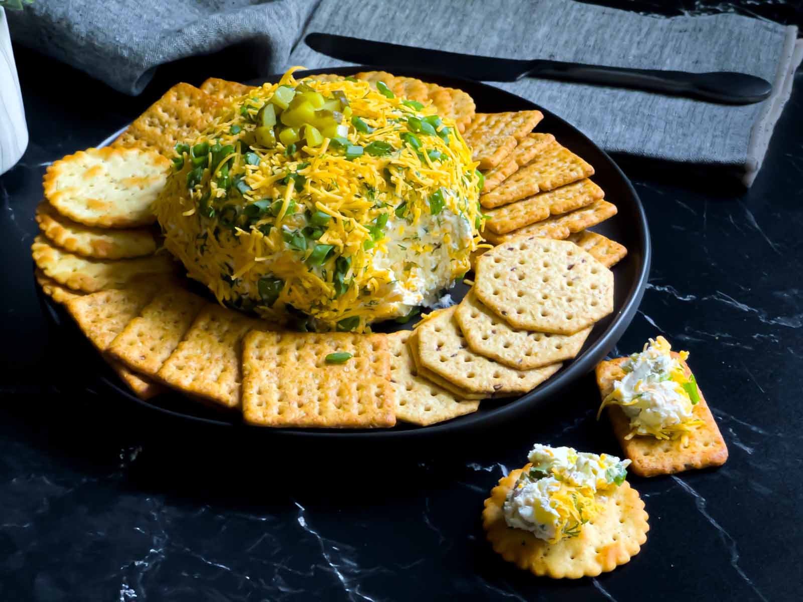 Dill Pickle Cheese Ball Don't Sweat The Recipe
