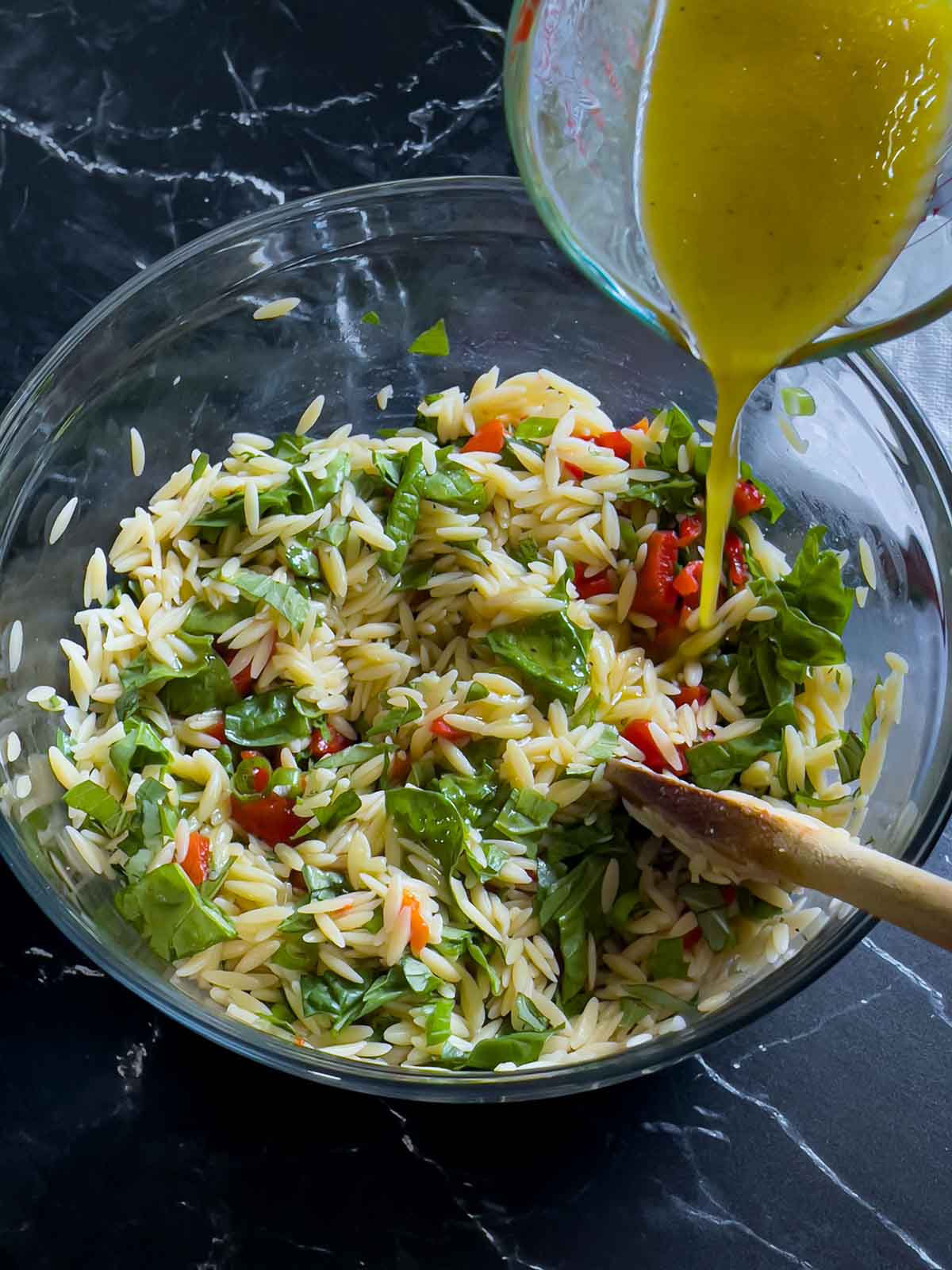 Spinach and Feta Orzo Salad Don't Sweat The Recipe