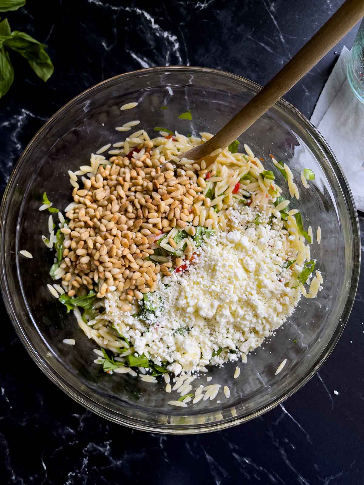 Spinach and Feta Orzo Salad Don't Sweat The Recipe
