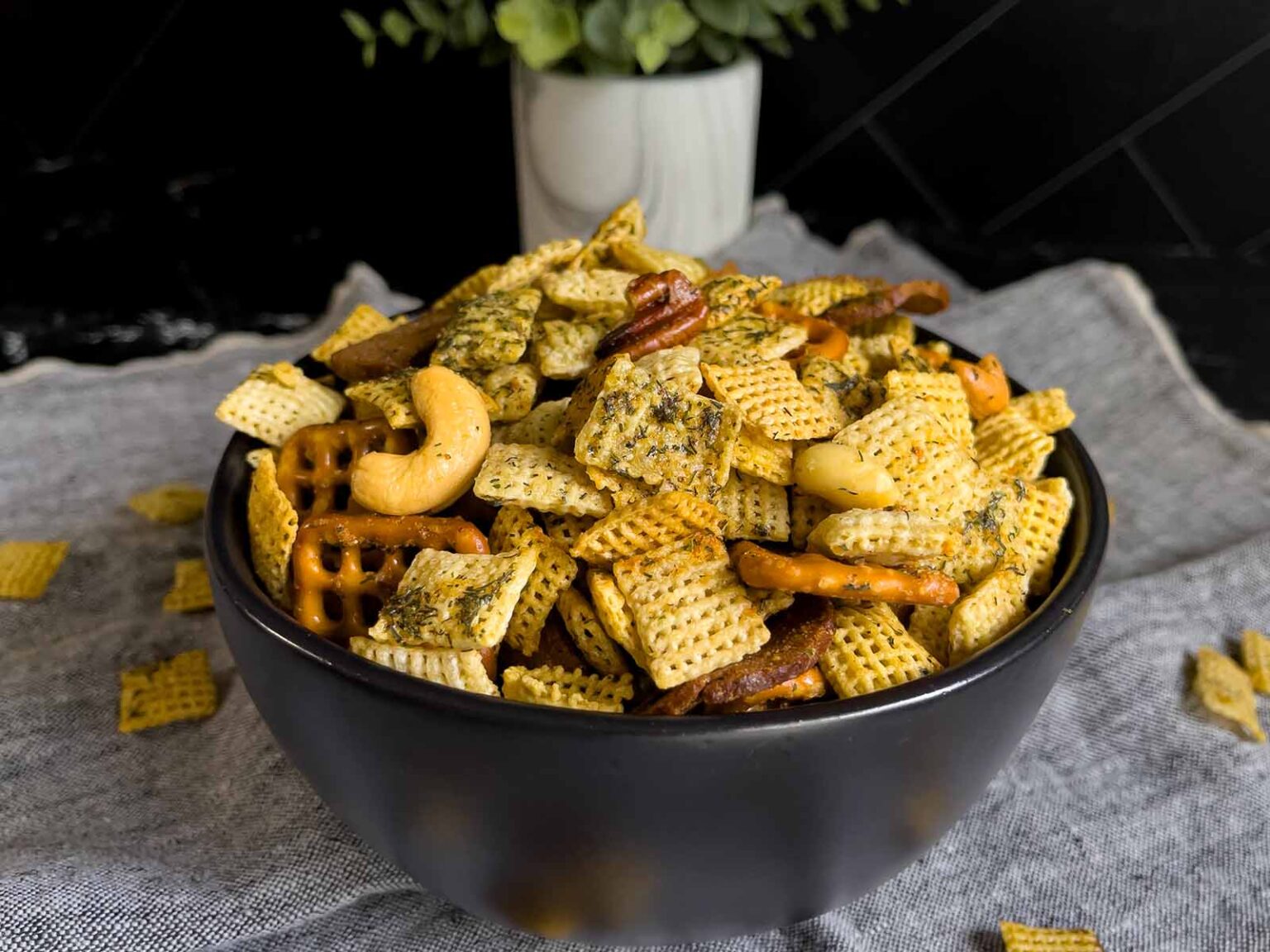 Dill Pickle Chex Mix Don't Sweat The Recipe