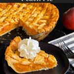 Filled with summer's sweetest, juiciest peaches ensures the best peach flavor. This Easy Southern Peach Pie recipe is sure to please!