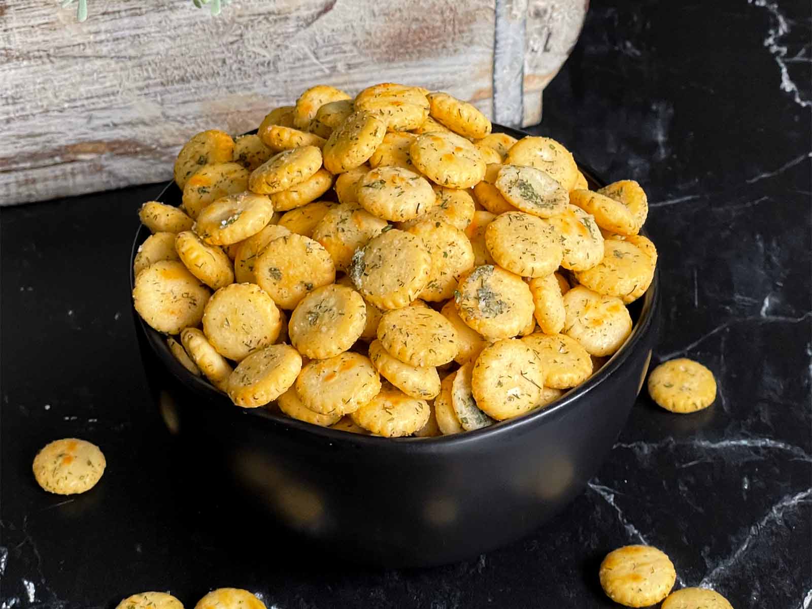 Dill Oyster Crackers Don't Sweat The Recipe
