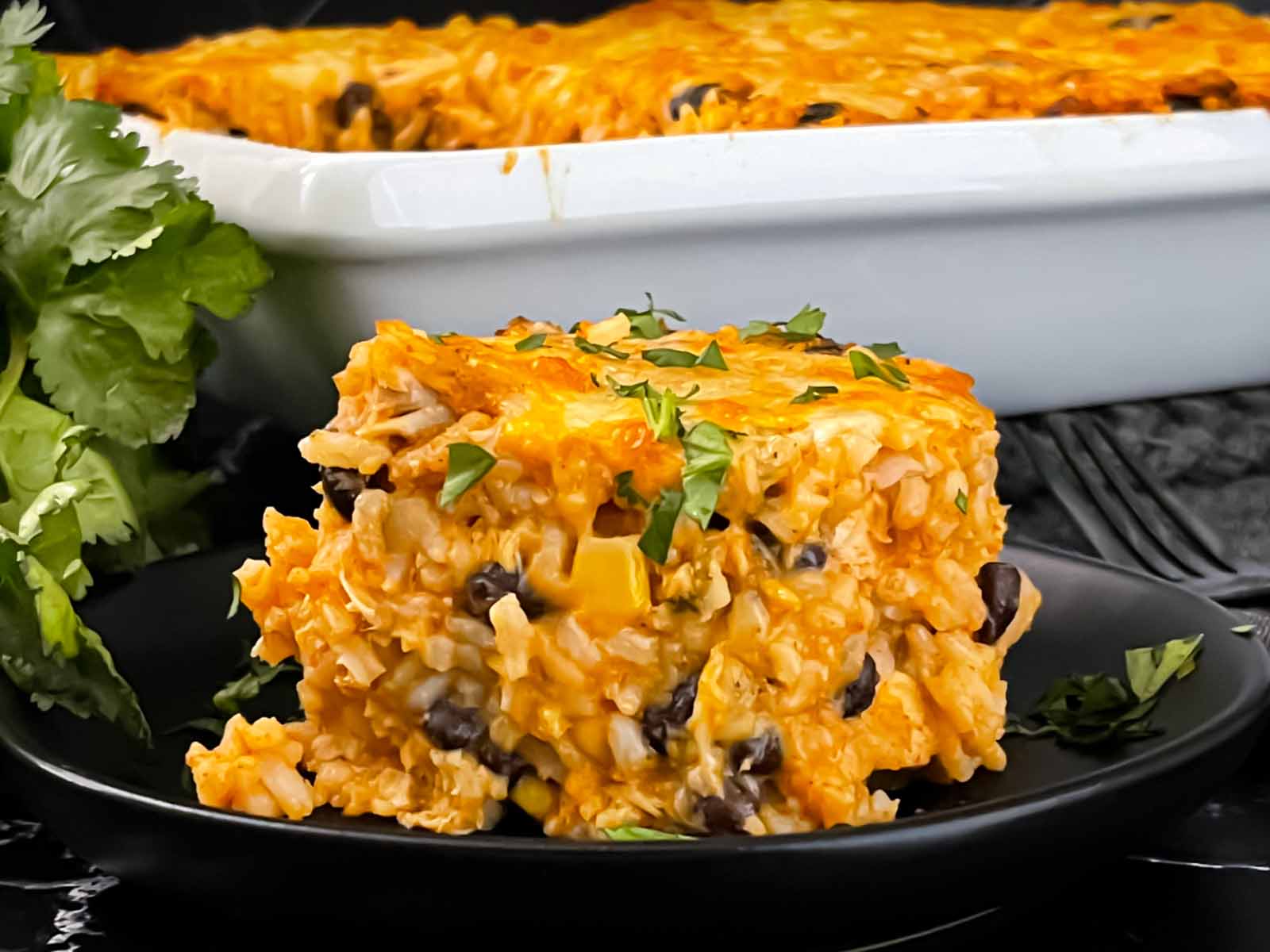 Chicken Enchilada Rice Casserole - Don