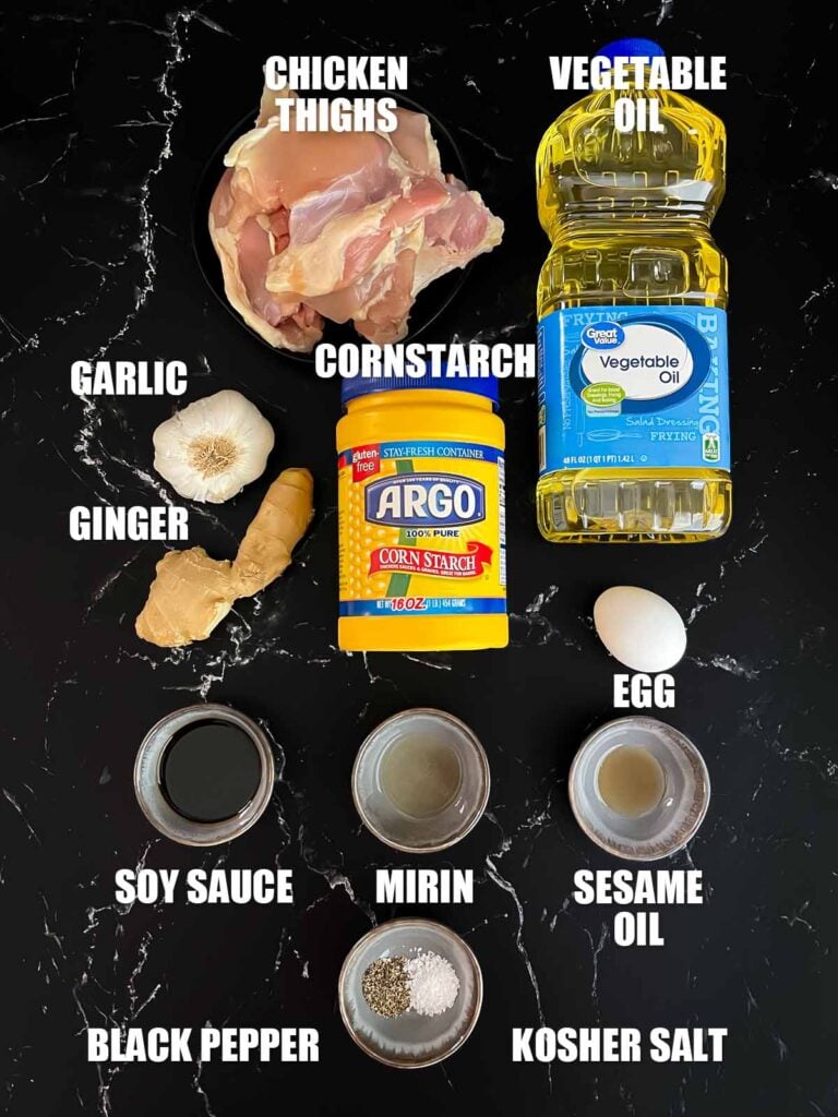 ingredients needed to make bang bang chicken.