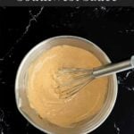 Southwest sauce ingredients whisked together in a bowl.