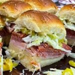 Hot Italian sliders