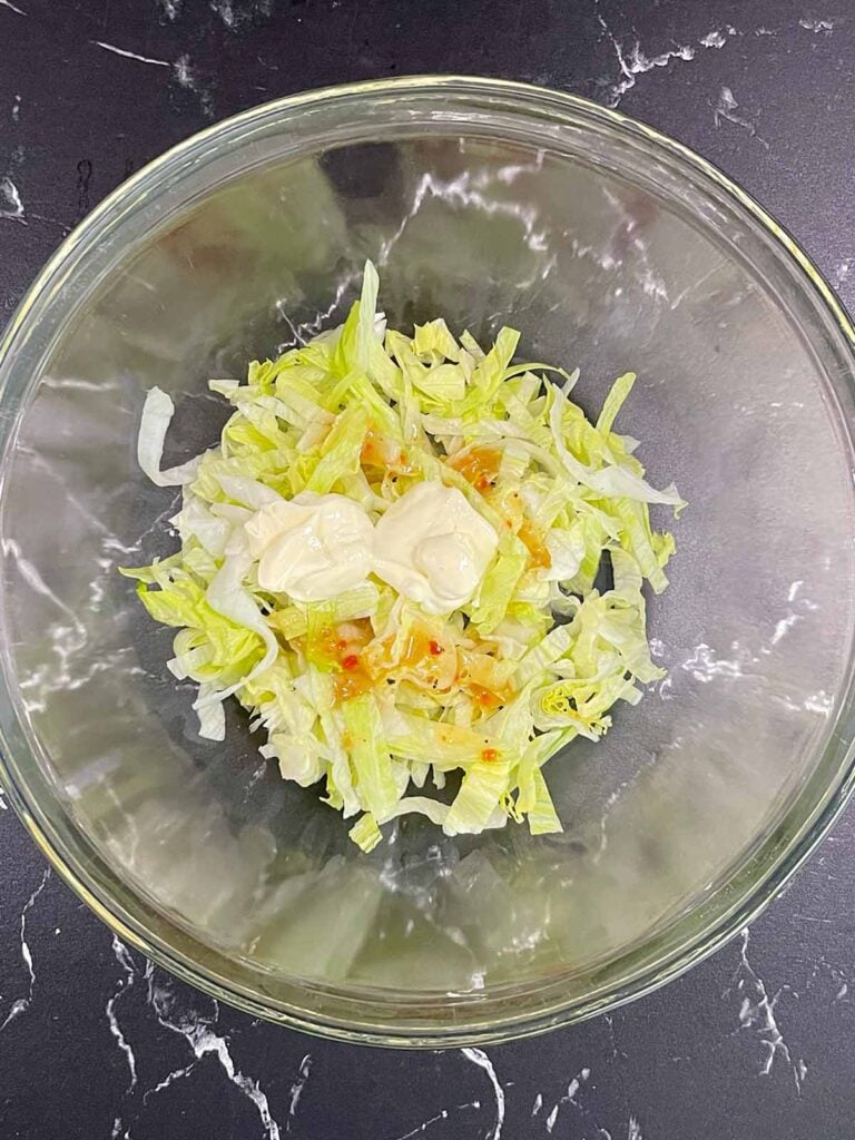 A light salad