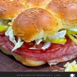 Hot Italian sliders