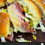 Hot Italian sliders