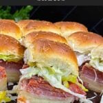 Hot Italian sliders