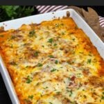 Baked ricotta chicken with bubbling marinara and golden melted mozzarella cheese.