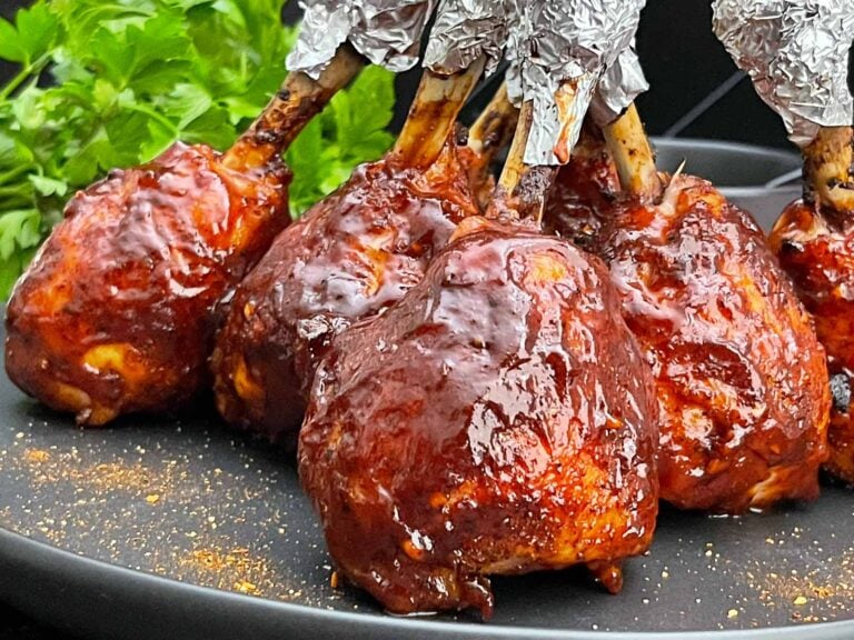 Smoked Chicken Lollipop Drumsticks